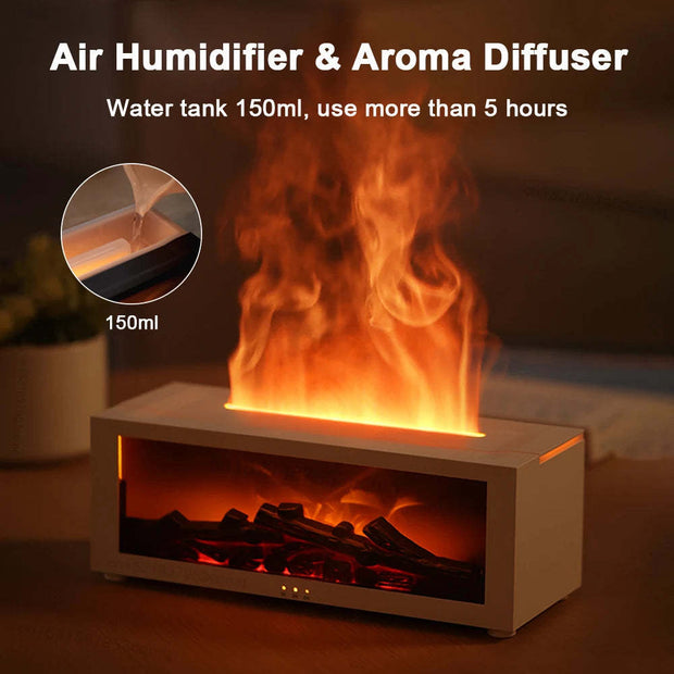 Aromatherapy Flame Machine By Karietty