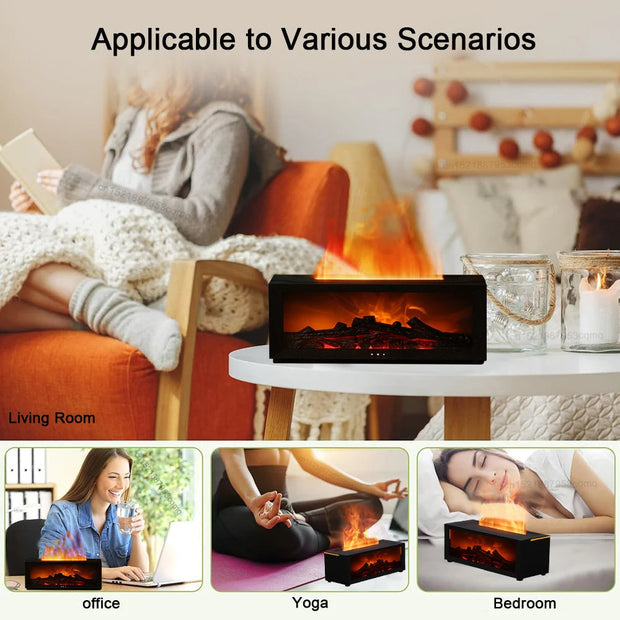 Aromatherapy Flame Machine By Karietty